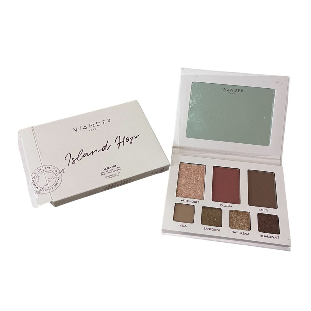 Wander Beauty Island Hop Getaway Eye and Face Palette • 0.34 Oz.